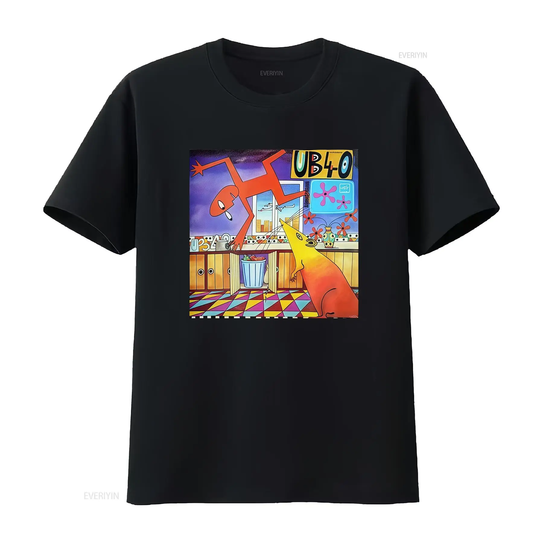 Streetwear Brand Graphic Designer - Футболка UB40 Rat In The Kitchen,