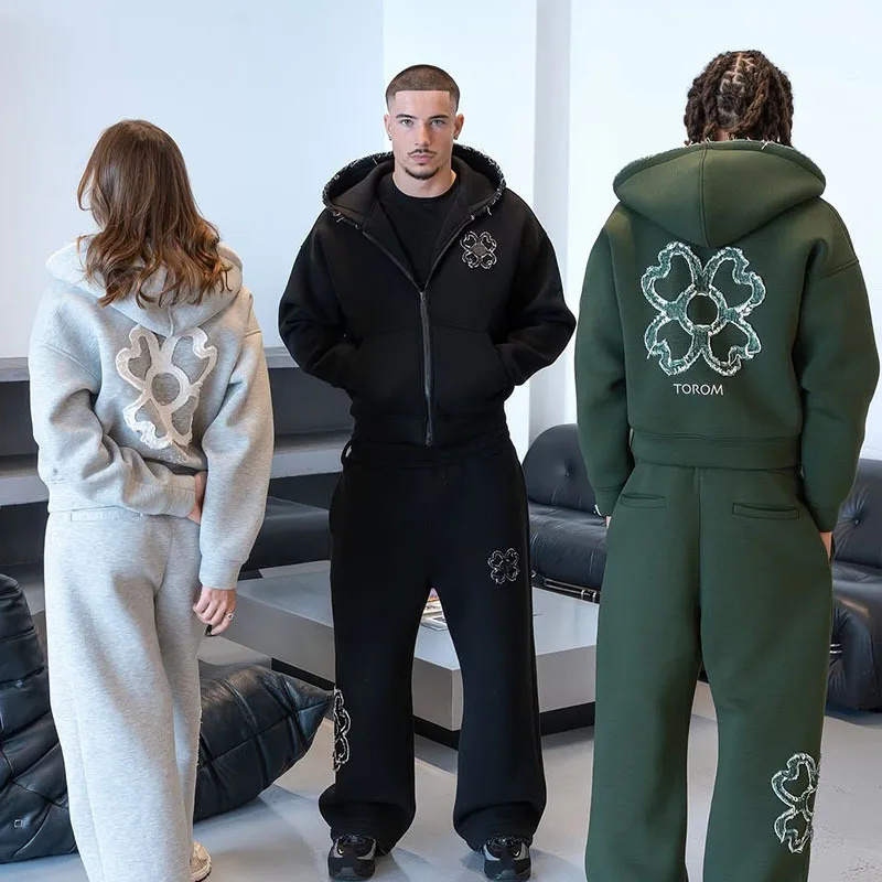 Весенне-осенний комплект: худи – обзор и цена Streetwear Brand Y2K